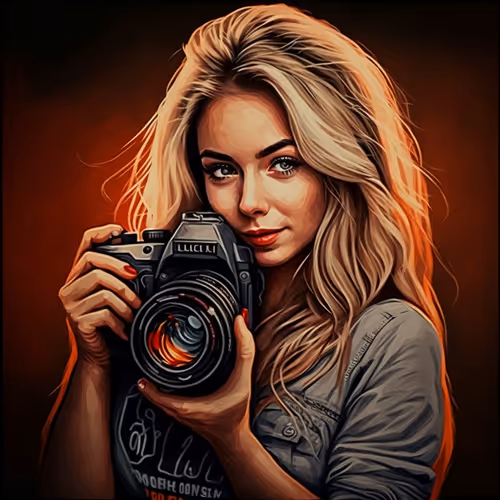 press girl
