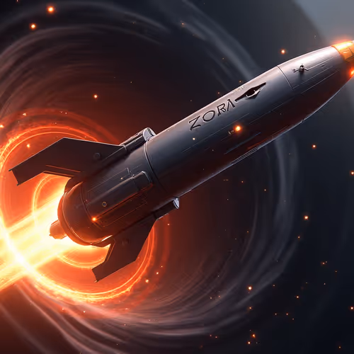 Rocket overcoming a black hole