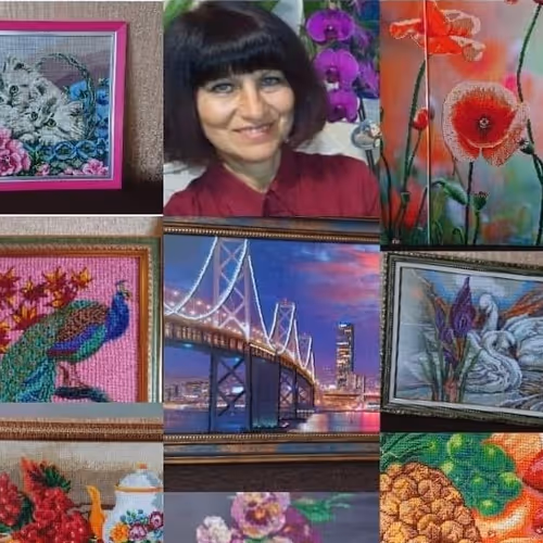 Мої картини вишиті бісером