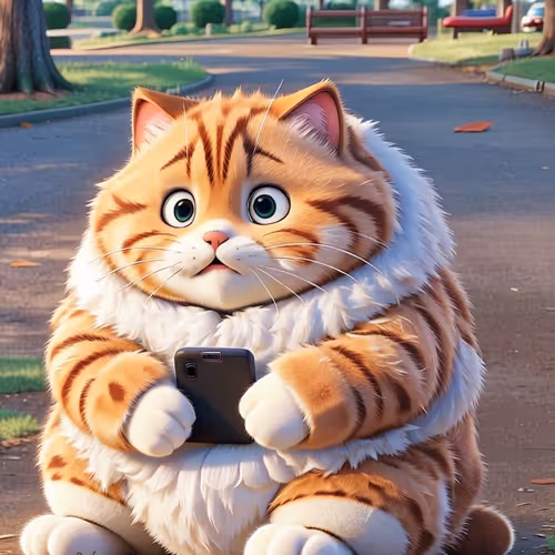 chubby cat