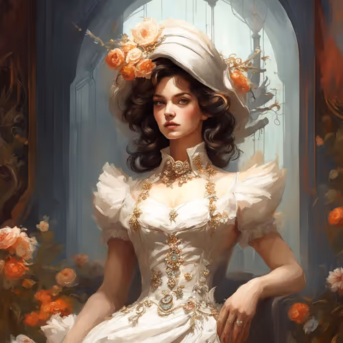 Mademoiselle en Français