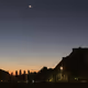 Sunset.