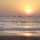 sunset indian ocean