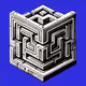 Hypercube, mazes and colors
