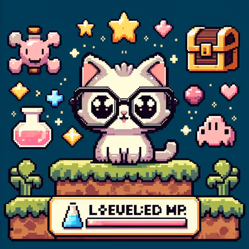 pixel cat