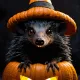 Hedgehog for Halloween