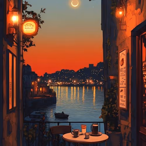 The evening...