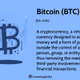BTC Definition