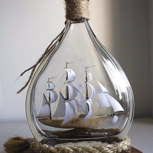 Ship in a bottle