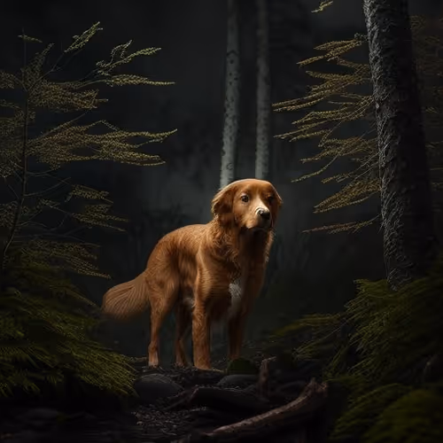 Dog searching