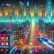 Neon Cyberpunk Metropolis