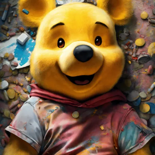Happy Teddy Bear