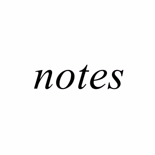 notes