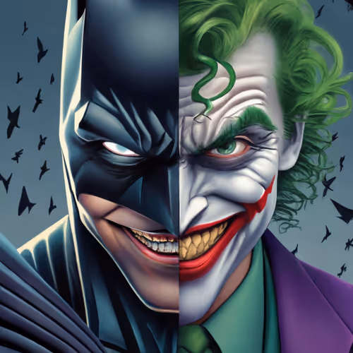 Batman and Joker