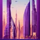 Purple city