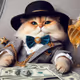 Pretentious cat