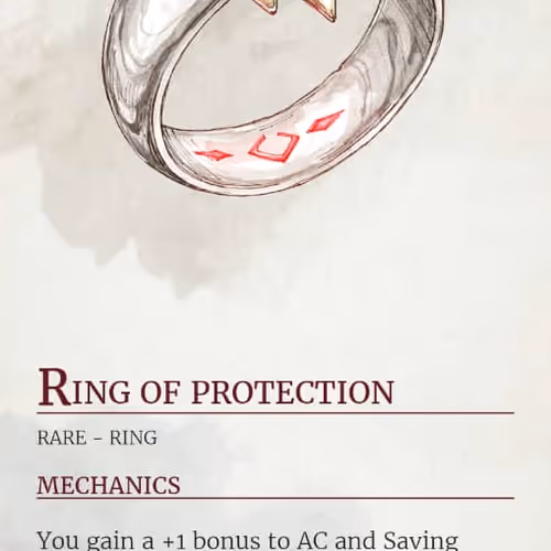 Magic Items D&D