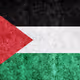 palestine metallic flag