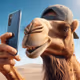 camel selfie