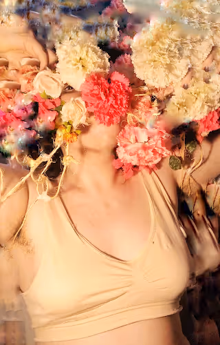 facial morphogenesis with flowers