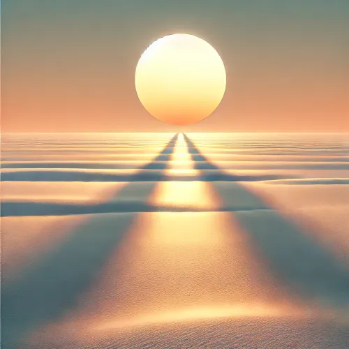 Sun goes down..