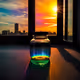 Glass jar