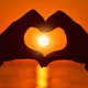 Sun heart