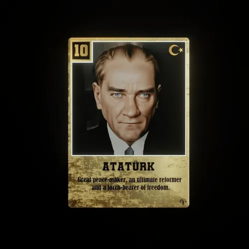 Atatürk Pi Card Series
