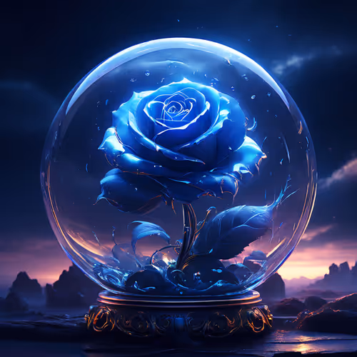 blue rose