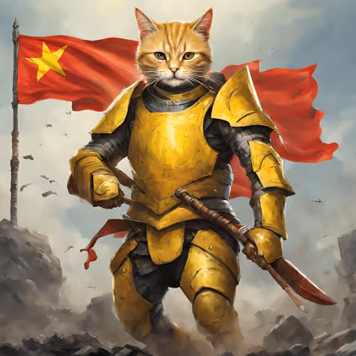 Vietnamese Warrior Cat