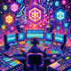 i'm making beats, on the Tezos blockchain pixel art