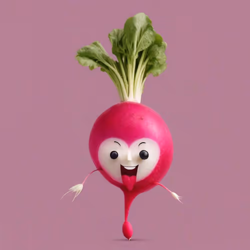 Radish man