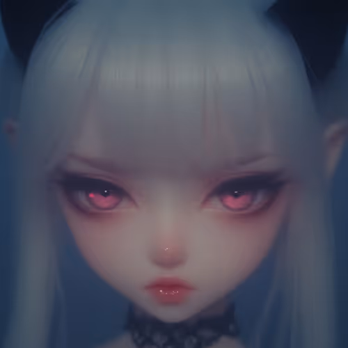 Ethereal Elegance: Gothic Lolita Glow