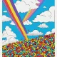 Funny rainbow