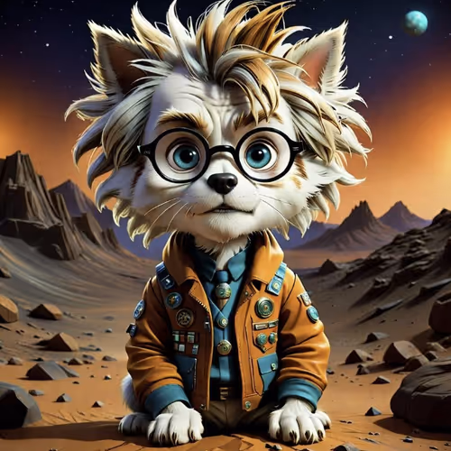 THE MOG - The smart dog of the planet MARS