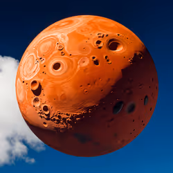 Mars, the Red Planet - A 3D Visualization