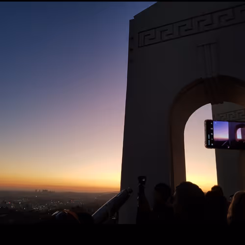 Los Angeles at sunset