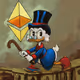 Scrooge McDuck rides ETH