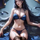 Blue based
