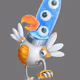 3 Eyes Alien Bird