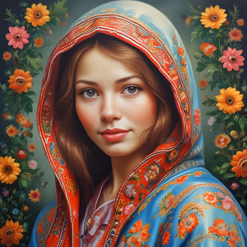 Matryoshka girl