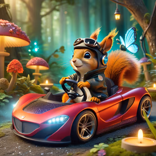 Fasty squirrel