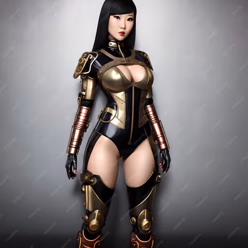 futuristic sci fi woman
