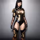 futuristic sci fi woman