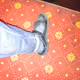 Looked down.