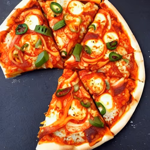 kimchi pizza