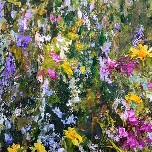 A summer garden often exudes a sense of vibrancy and vitality