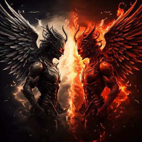 Angel vs Devil