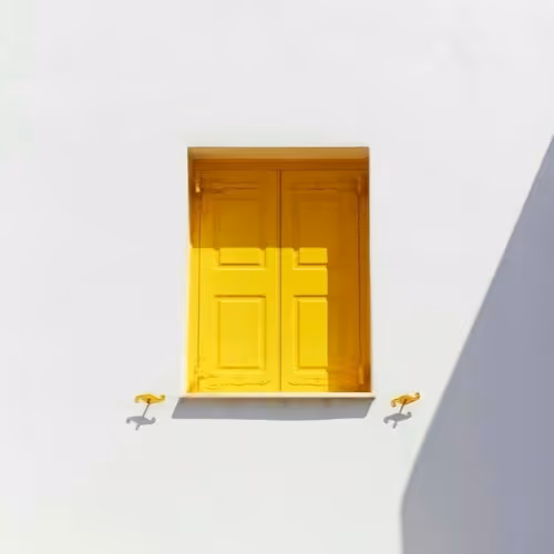 yellow window