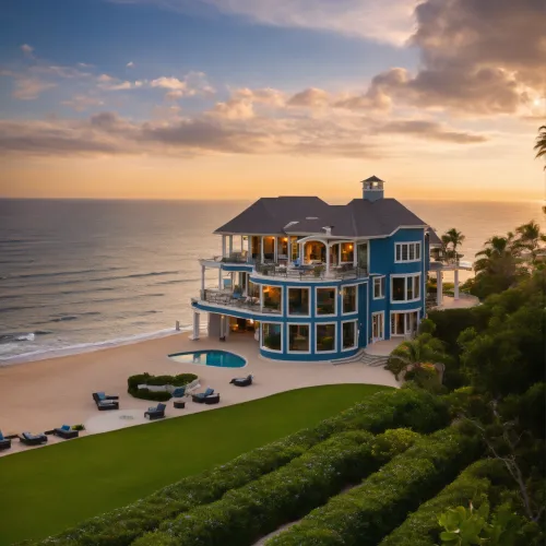 house on the ocean